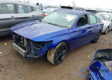 2018 Honda Accord Sport z USA, uszkodzony, nr VIN 1HGCV1F32JA073969